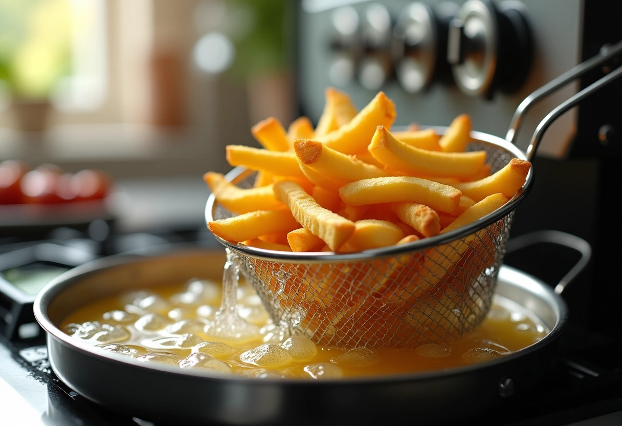 frites dorées